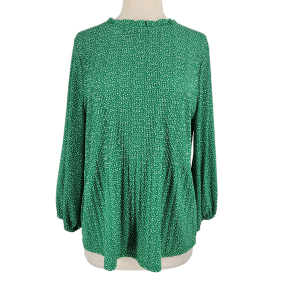 Adrianna Papell Green Blouse - Picture 1 of 6